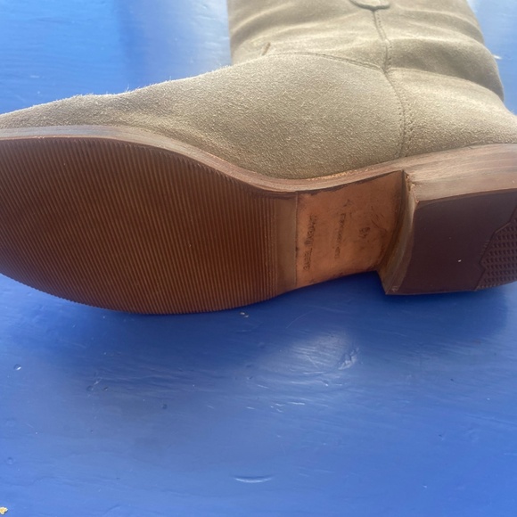 Isabel Marant Size 40 gray suede slouch boots - Picture 5 of 8